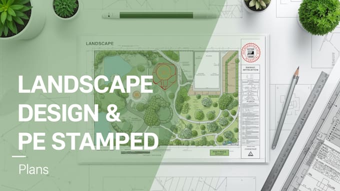 Pe Layout Tree Do landscape architecture design and pe stamped drawings by ...