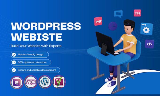 create and redesign, responsive wordpress website
