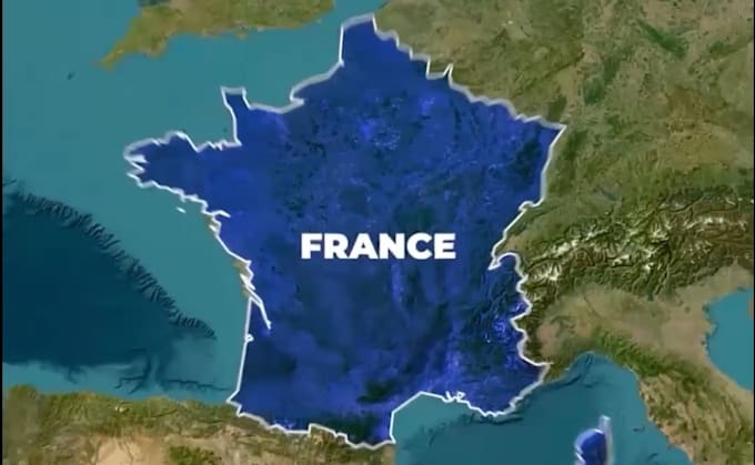 create geography map animation videos reels, shorts