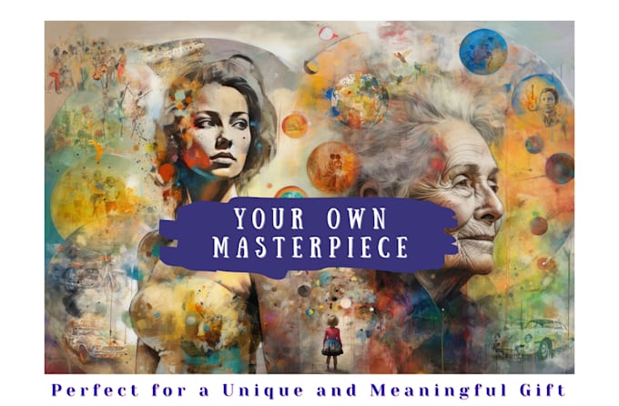 create a personalized transformative abstract artwork