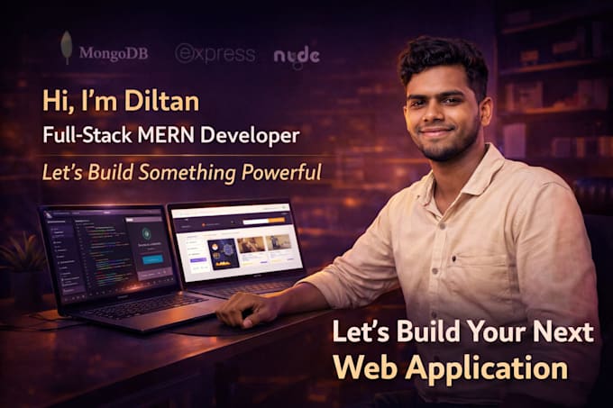 Build a responsive full stack web application using mern stack by ...
