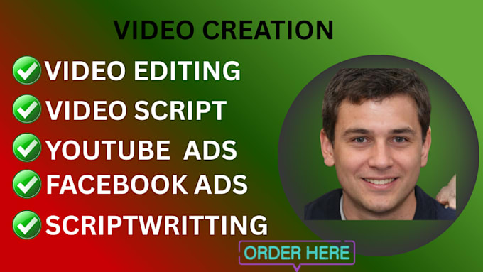 specialize in video creation, video editing, and scriptwriting for all platform
