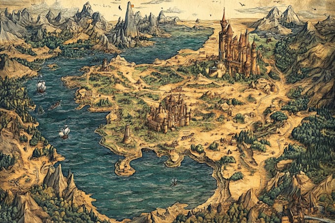 do you rpg fantasy map for you