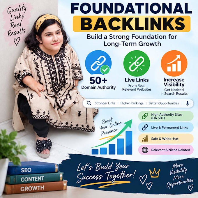 build high quality foundational backlinks for your website