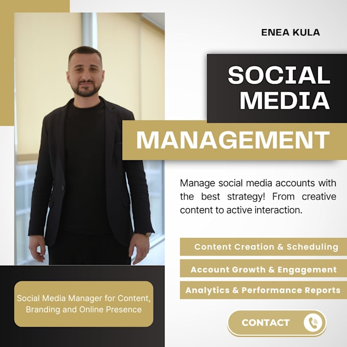manage your social media and create engaging content