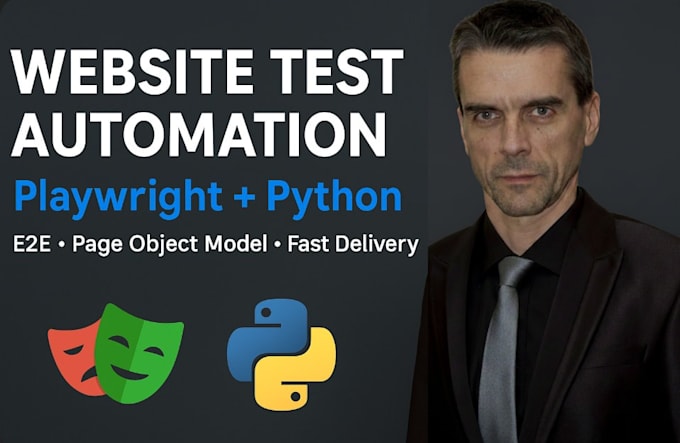 create reliable playwright automated tests in python to test your website