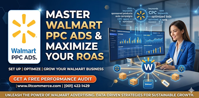 set up and optimize walmart PPC ads