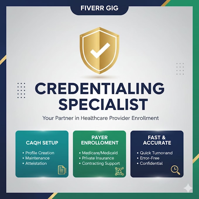 do medical credentialing and provider enrollment expert