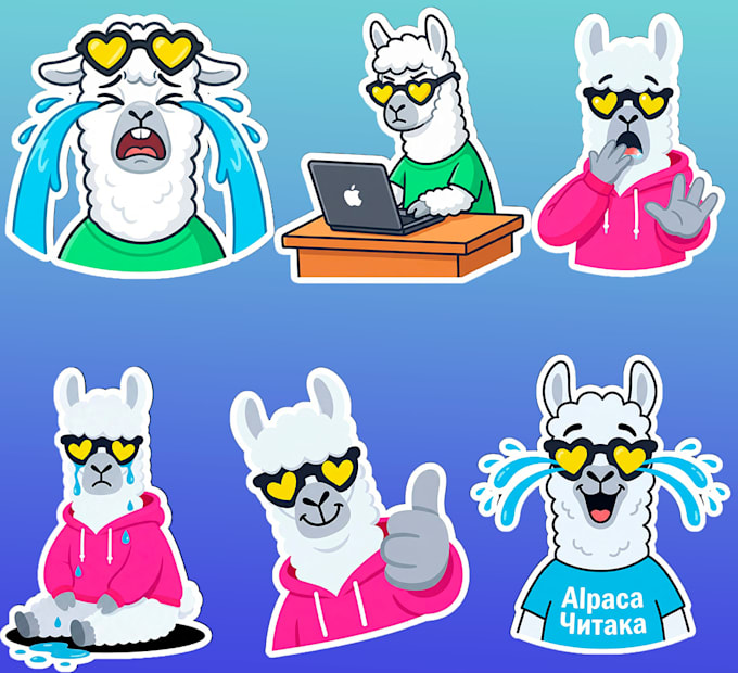 create stickers and emoji for viber and telegram