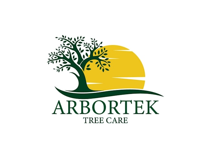 do modern tree logo design