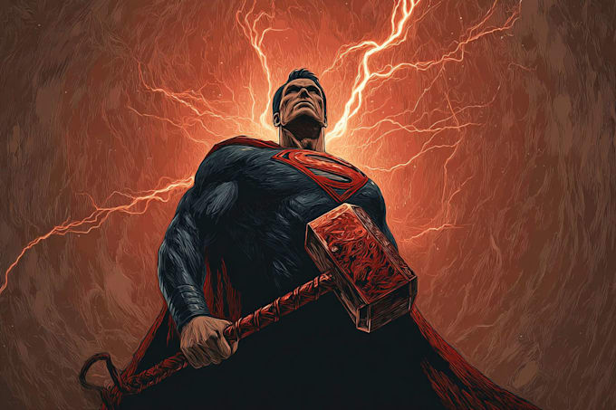 draw  comic illustration  poster comic book artist