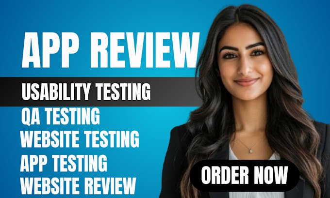do QA testing, app testing, website testing, and ios app review