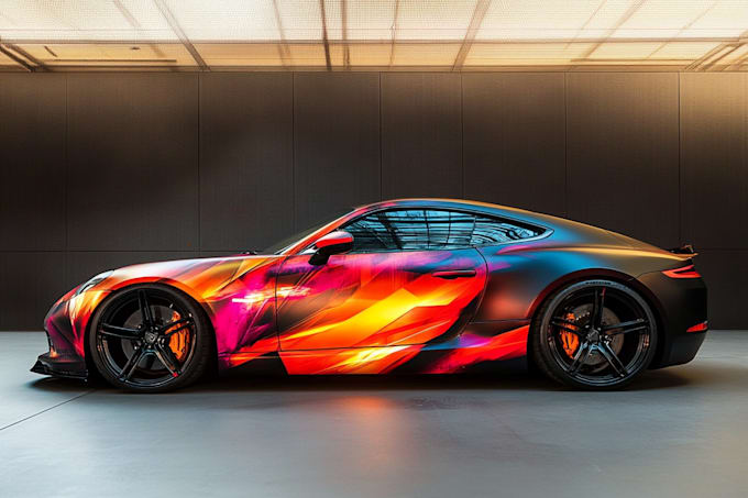 do creative vehicle wrap, car wrap