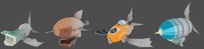 create 3d models, cartoon characters, props and 3d sculpting