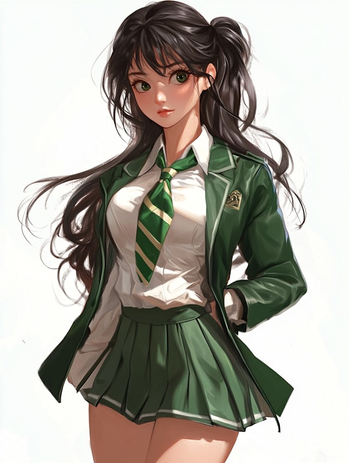 draw a anime character