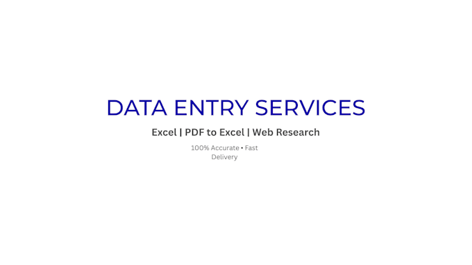 accurate data entry,typing,copy paste and websearch