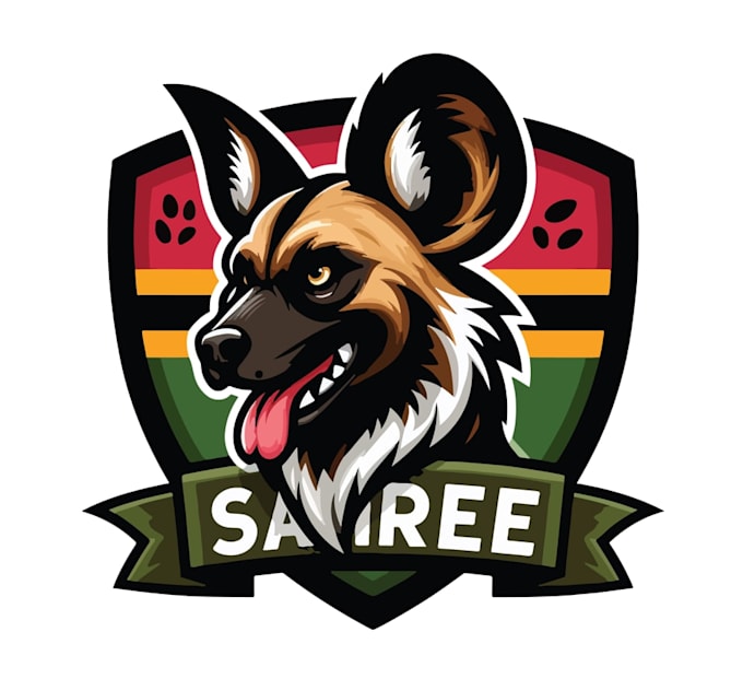 original and wonderful wild dog logo