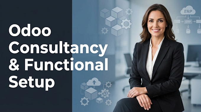 provide expert odoo consultancy and functional setup