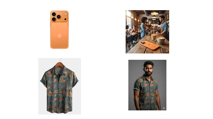 create ai photo generations , photoshop edits