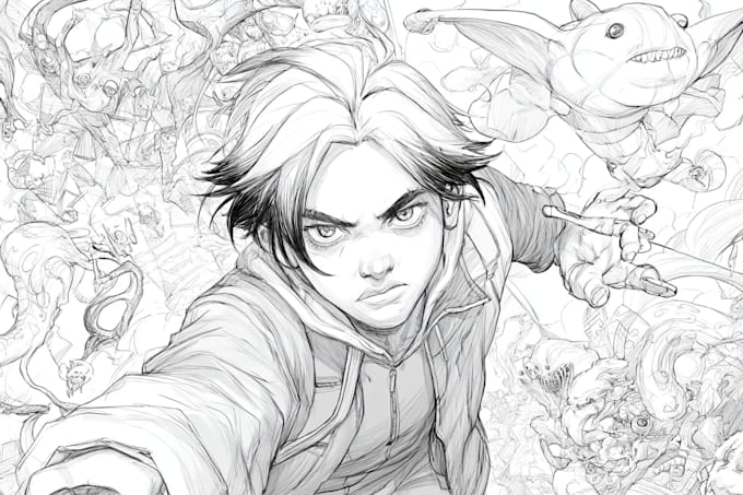 create best comic book cover for you