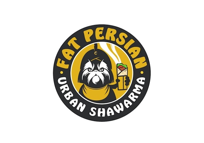 design mascot counter restaurant chain logo