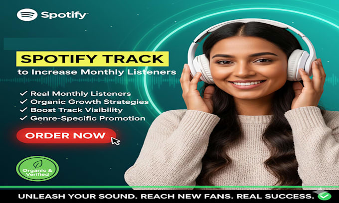 promote your spotify track to increase monthly listeners