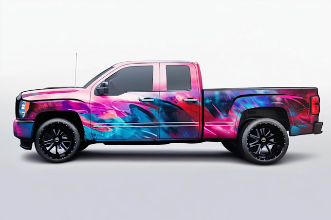 do amazing car wrap design