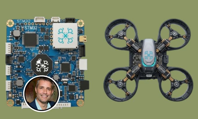 design custom esc and flight controller for drones based on pixhwak or skybrush