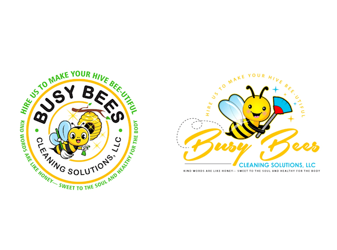design awesome bee logo
