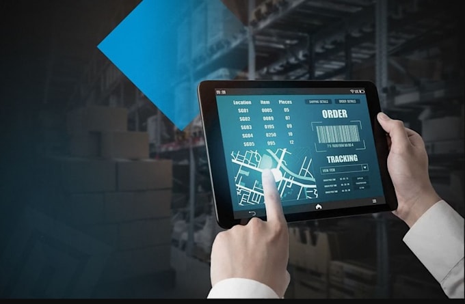 build warehouse management app, logistics app, stock inventory management system