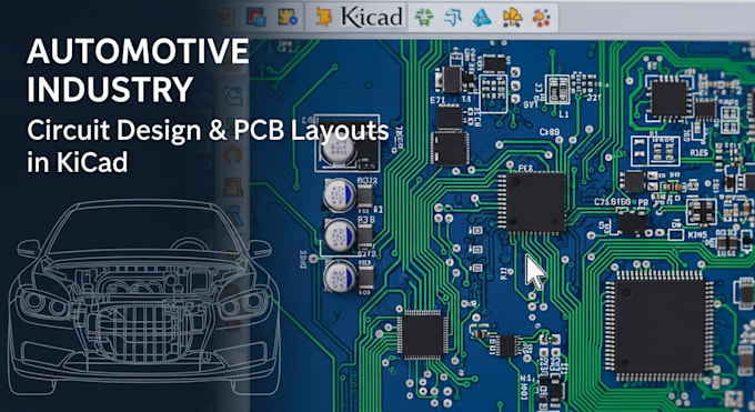 Do automotive industry circuit design and pcb layouts design in kicad ...