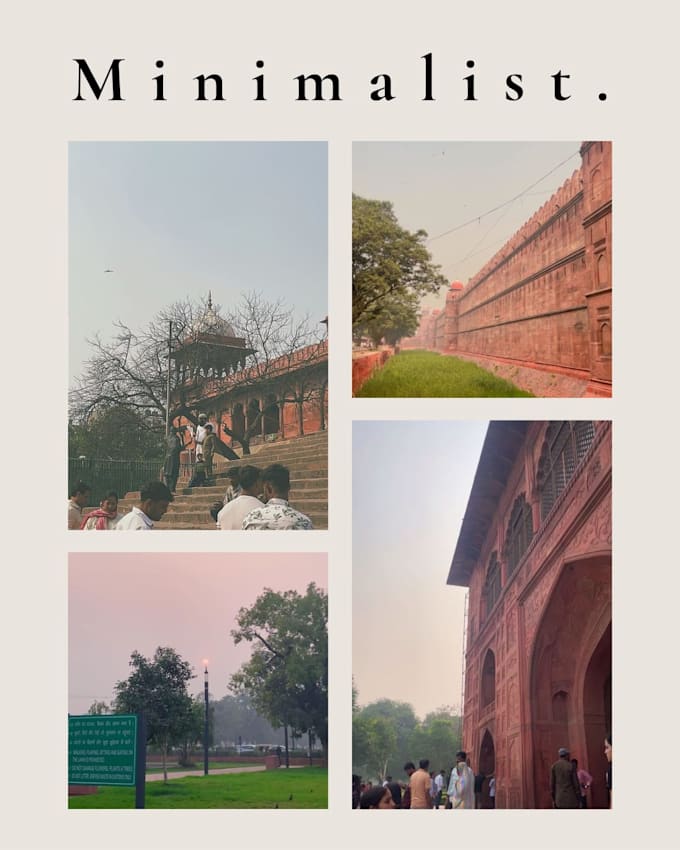 create a beautiful aesthetic collage from your photos