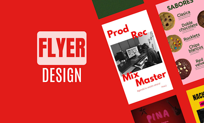 design professional, modern and creative flyers for you
