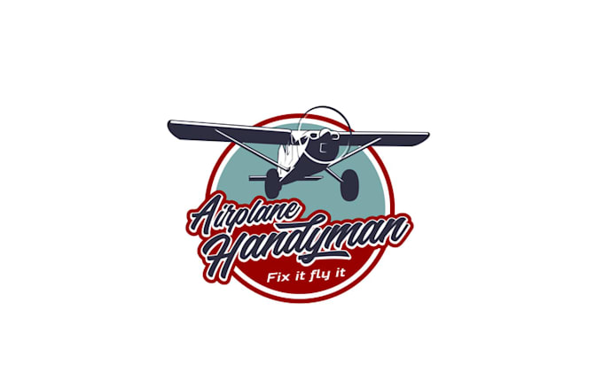 design aviation youtube channel logo