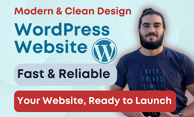 design and build a professional wordpress website