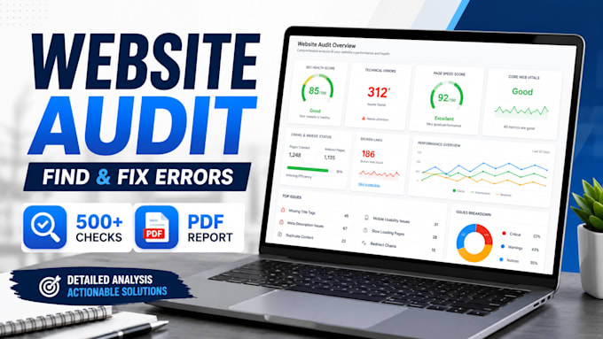 do professional website audit and SEO analysis find out errors