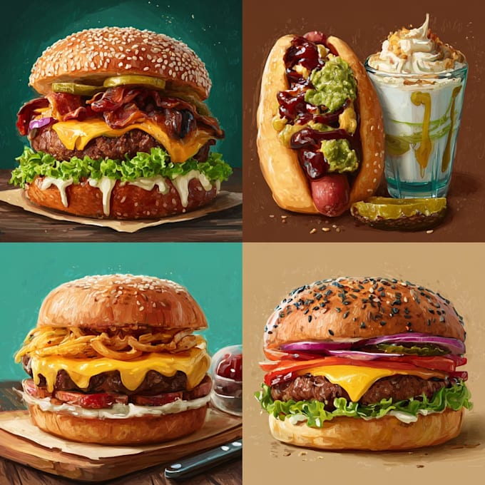 do food and drink illustration