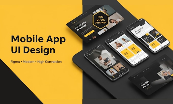 Do figma design, figma website ui ux design, and mobile app ui design ...
