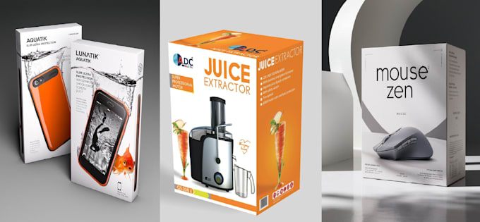 do elegant packaging box, product box, amazon box design