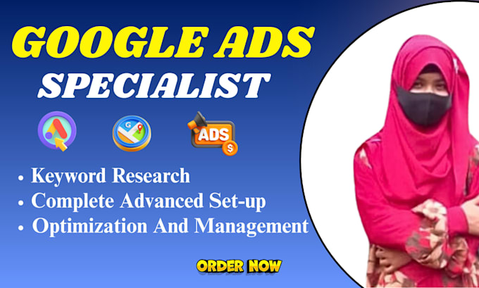 setup  advanced google ads adwords and retargeting campaign