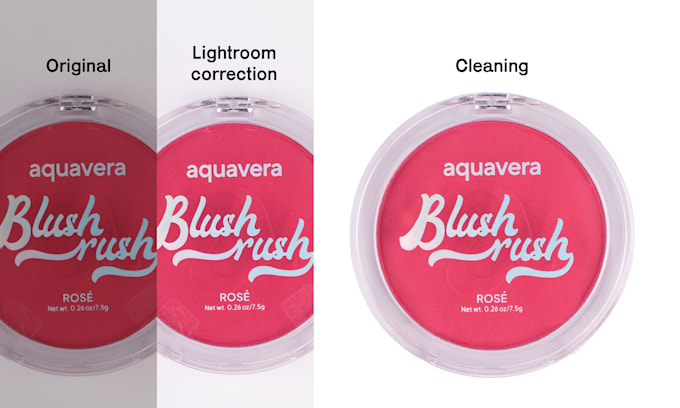 do product photo cleaning and editing for e commerce