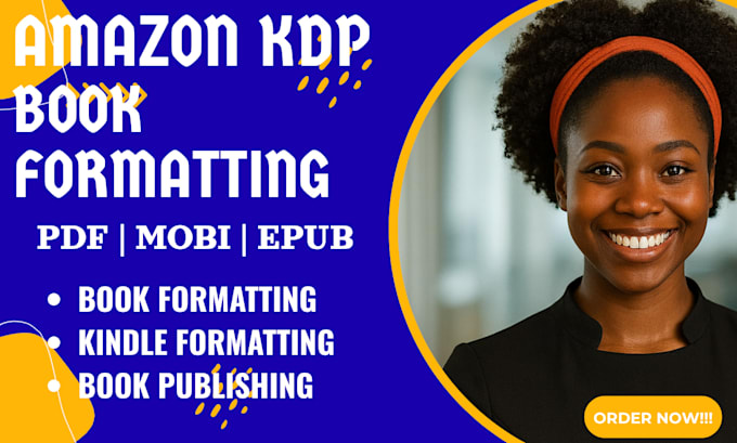 format your amazon KDP paperback and ebook professional kindle