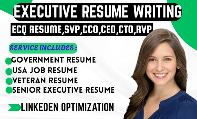 write a high impact executive resume, ats optimized for leadership roles