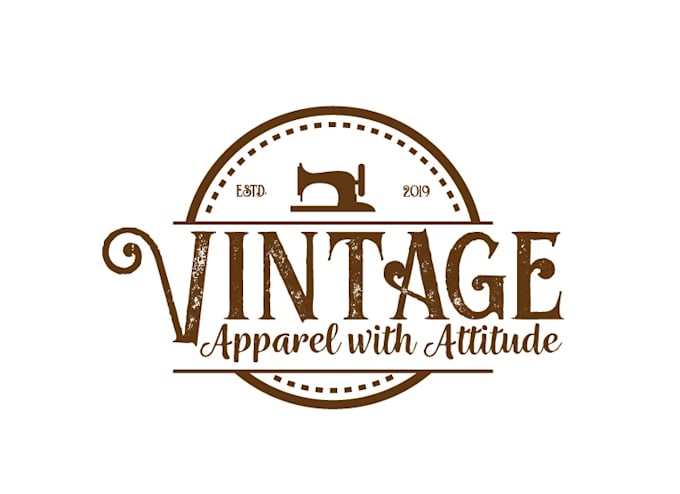 design awesome classic apparel store logo