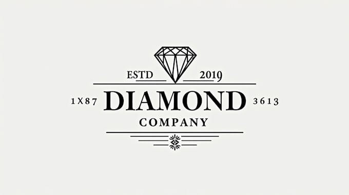make an amazing diamond shop logo