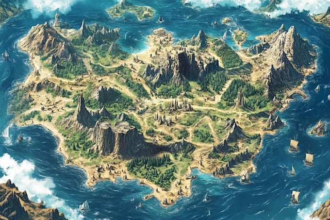 do map illustration map design fantasy map maker cartography