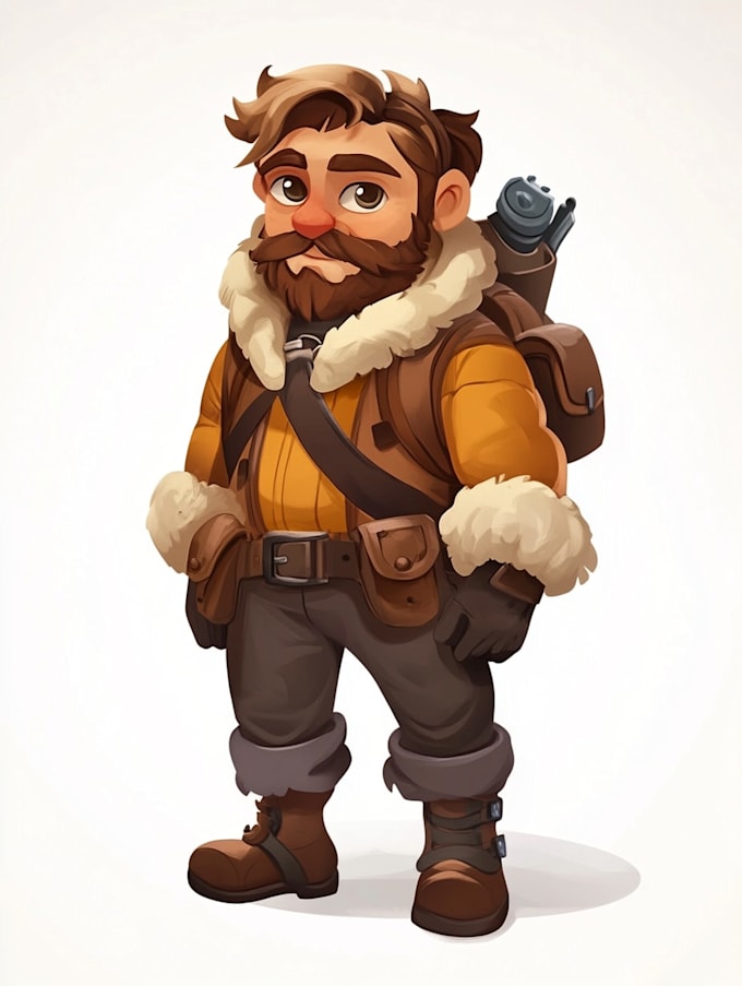 design 2d game character