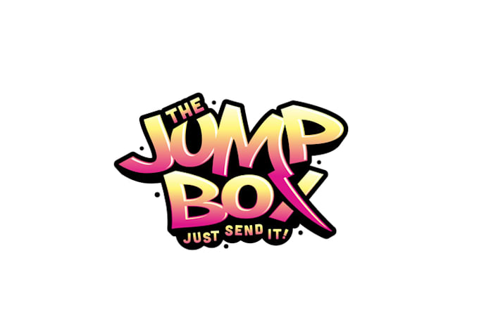 design top quality jump box wordmark logo