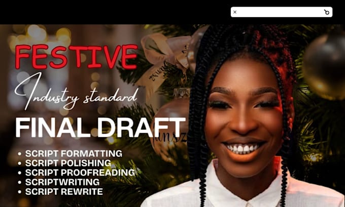 Professionally format your screenplay in final draft, celtx and ...