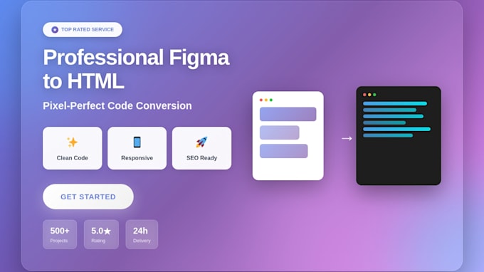converte figma to html, psd to html